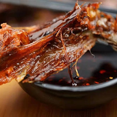 招牌酱板鸭湖南特产鲜卤手撕辣酱鸭350g熟食零食 酱板鸭图2