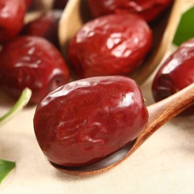 新疆和田大枣批发代发500g 散袋装骏枣煮粥火锅枣特产玉枣大红枣