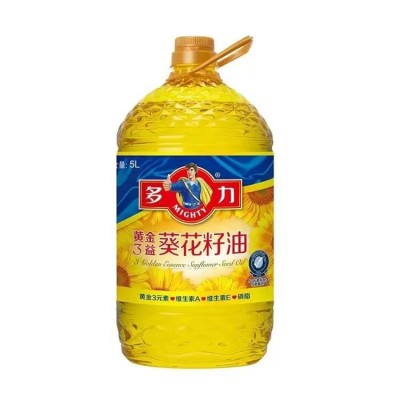 多力黄金三益葵花籽油5L厂家批发图5