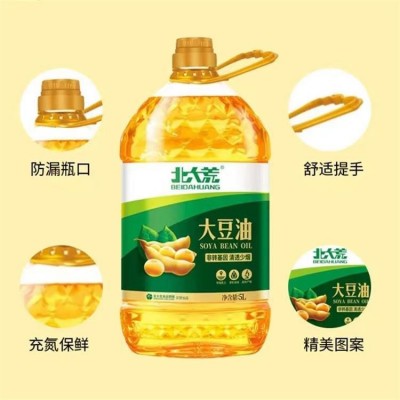 北大荒非转基因大豆油5L厂家批发图3