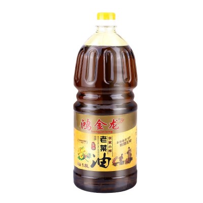 华耀原味老菜籽油1.8L农家自榨餐饮食用油粮油家庭炒菜一件代发图4
