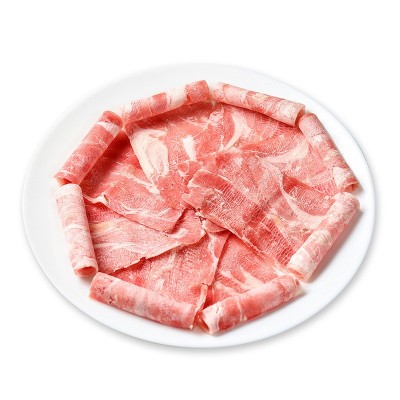洪宝牛业肥牛卷火锅麻辣烫自肋餐食材批发牛肉片冷冻新鲜牛肉卷图5