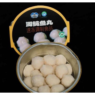 河鲀鱼丸纯鱼丸河豚鱼实心鱼圆火锅食材丸子烧烤冷冻食材半成品图3