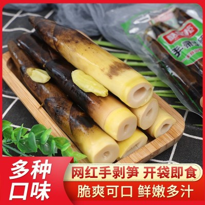 2023网红手剥笋 千秋手剥笋 手撕笋 开袋即食网红零食厂家直供图2