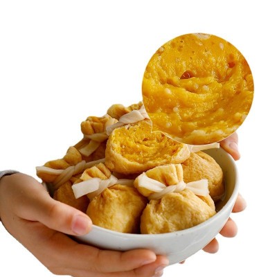 鱼籽福袋关东煮食材便利店熟食冷冻火锅鱼籽包半成品串串香麻辣烫图5
