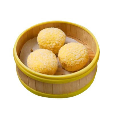 雪山流沙包300g冷冻食品 速冻奶黄包子广式包点茶楼早餐店同款图5