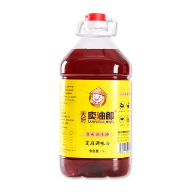 芝麻调和油5L 冒菜火锅芝麻调味油 餐饮商用大桶装调和油图4