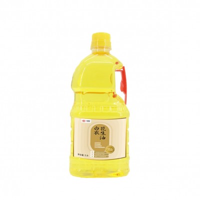 高油酸压榨花生油白衣花生油1L植物油低温冷榨一级花生油一件代发图5