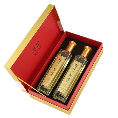 冷榨山茶油500ml*2礼盒 低温物理压榨 工厂直供图4