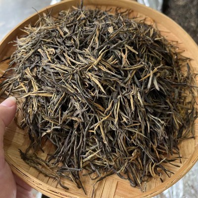 厂家直发批发云南凤庆滇红茶经典58松针理条古树滇红茶云南滇红茶