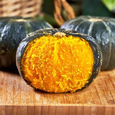 贝贝南瓜 贝勒爷 山东农家自种纯生态小南瓜粉糯宝宝辅食新鲜蔬菜