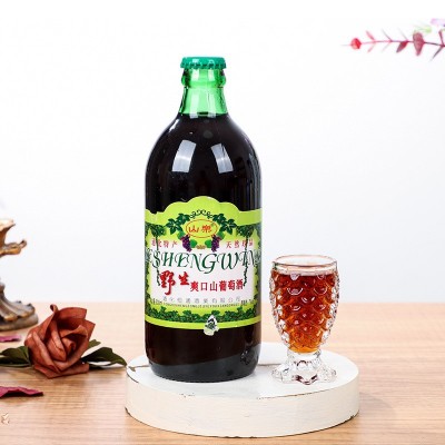 山樂爽口山葡萄酒低度女士果酒甜味酒聚会送礼可代发厂家发货图3