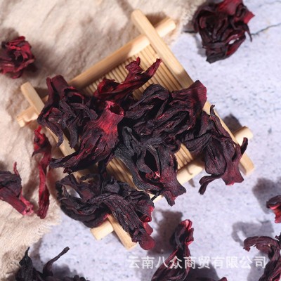 云南花草茶玫瑰茄60g罐装批发 洛神花茶酸梅汤原料厂家直供图3