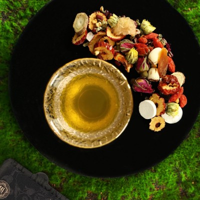 嫣陌时光小罐花茶养生茶叶菊花决明子茶批发女神茶气血茶图4