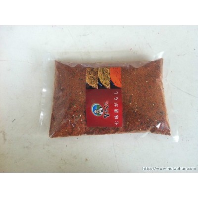 厂家直销 七味粉 七味唐辛子300g*60袋/箱图3
