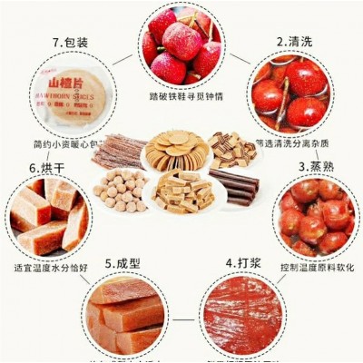 雪花山楂丝 酸甜休闲小零食 小吃怀旧儿时 厂家货源 果脯山楂条图4