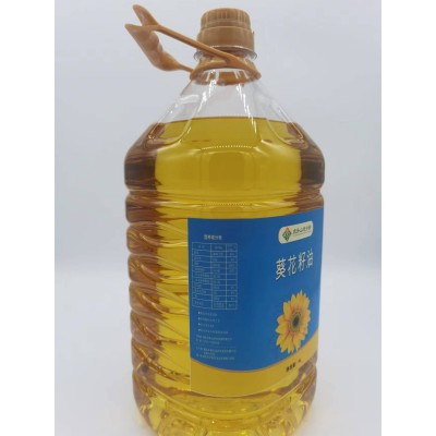 厂家直销　湖北虎头山老乡亲　正宗农家葵花籽油食用油　5 L图3