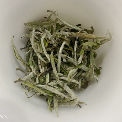 福鼎白茶白牡丹散茶2022年明前花香一级新茶茶叶管阳高山茶礼盒装图2