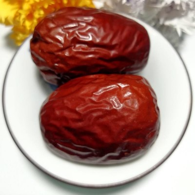 新疆特产和田大枣大量批发代发500g 骏枣煮粥玉枣火锅零食大红枣图3