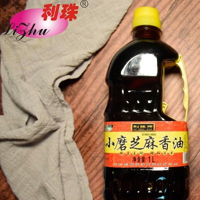 小磨芝麻香油1L桶装 芝麻油酒店厨房用 调味香油火锅调料图5