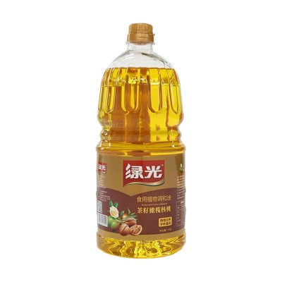 绿光茶籽橄榄核桃食用植物调和油1.8升核桃油橄榄油厂家直供图5