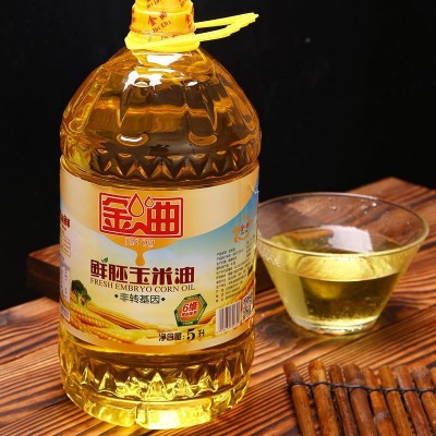 全国包邮 5L非转基因玉米油 笨榨浓香食用油山东玉米油厂自榨粮油图4