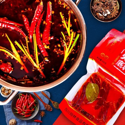 火锅底料500g商用批发一料多用牛油麻辣冒菜串串香麻辣烫底料厂家图4