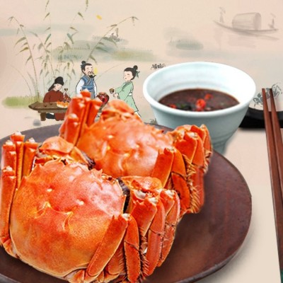 阳澄湖大闸蟹养殖户批发代购运营加盟开店0费用0投资招商火热进行中图3