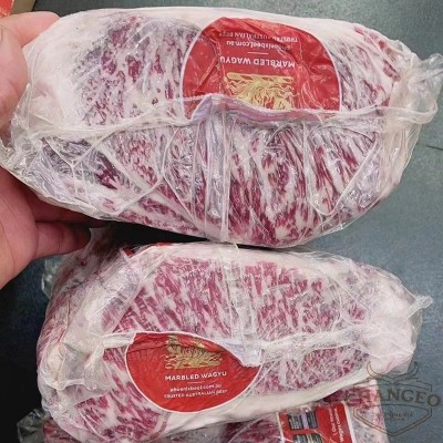 澳洲203红凤凰和牛西冷精修外脊牛排 雪花去骨冷冻原切牛排整块出图3