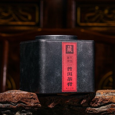 云南茶叶批发普洱茶膏250g灌装 普洱茶熟茶 小沱茶 速溶原味茶膏图2
