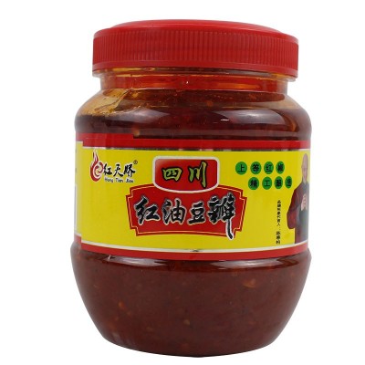 工厂直供红油豆瓣川菜冒菜用辣椒酱家用炒菜调味料四川红油豆瓣图5