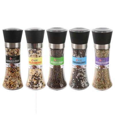 厂家销售研磨调味料黑胡椒海盐普罗旺斯风味调料西餐研磨瓶调味料图5
