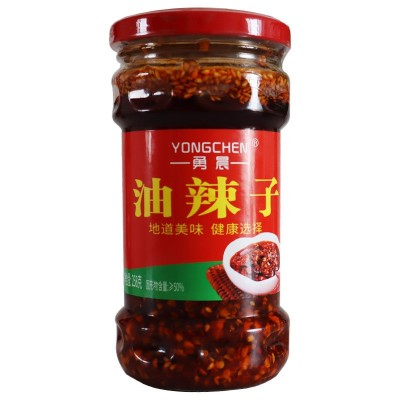 香辣油泼辣子红油辣椒油258g凉皮凉拌菜调味料商用麻辣油辣子批发图5