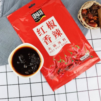 香辣火锅底料牛油火锅红油串串调味料麻辣香锅麻辣烫香辣火锅底料图3
