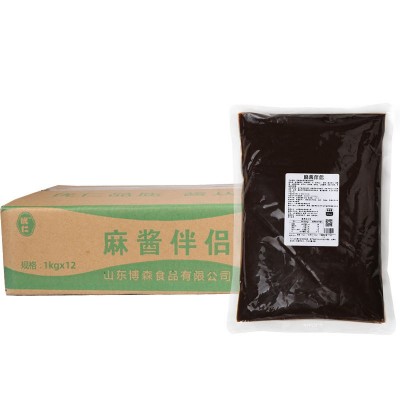 火锅专用蘸料芝麻酱调味汁 厂家批发细腻无杂质麻酱伴侣图2