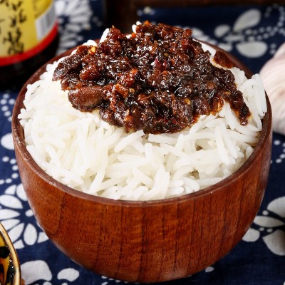 厂家一件代发 青年旅原味香菇酱 拌饭拌面210克/瓶图4