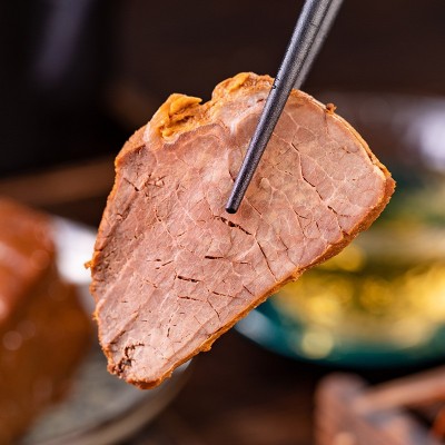 【工厂一件代发】内蒙古五香酱牛肉熟食卤味牛腱肉干即食特产200g图5