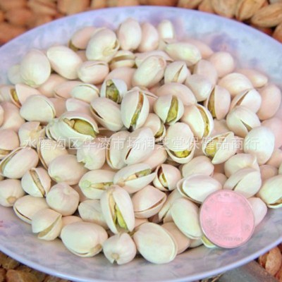 500g坚果开心果 无漂白自然开口大颗粒开心果 新疆干果生货图2