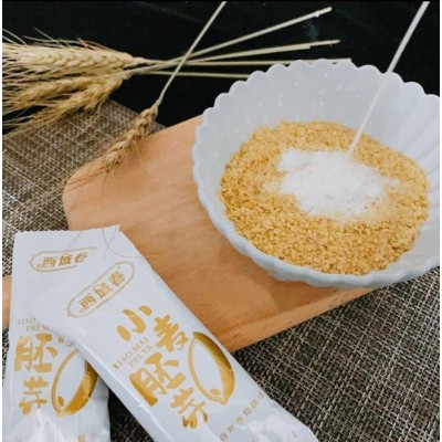 新疆西域春小麦胚芽即食型冲饮麦片独立小包装早餐谷物300g/袋图4