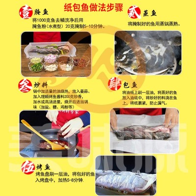 万州烤鱼调料200g香辣烤鱼料商用纸包鱼酱料麻辣烤鱼底料调味品图2