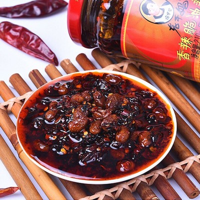 陶华碧老干妈香辣脆油辣椒210g批发贵州风味下饭拌面烹饪炒饭调料图3