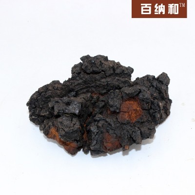 【百纳和】桦树茸白桦茸黑金大块长白山桦树茸黑柚子黑精颗粒图4