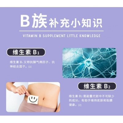 南京同仁堂绿金家园维生素B族片多种复合维生素0.5g*60片/瓶30克图4