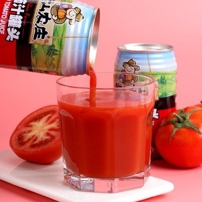 紫山农庄番茄 310ml*6厦航饮品 浓缩鲜榨罐头水果饮料批发图2