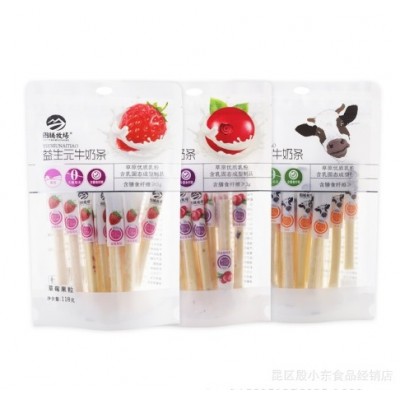 图腾牧场 内蒙古高钙奶条益生元118g独立包装儿童休闲零食奶制品图5