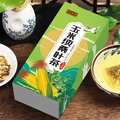 淳滋堂玉米须桑叶茶盒装 三150克降/30包压 养生花草茶组合袋泡茶图2