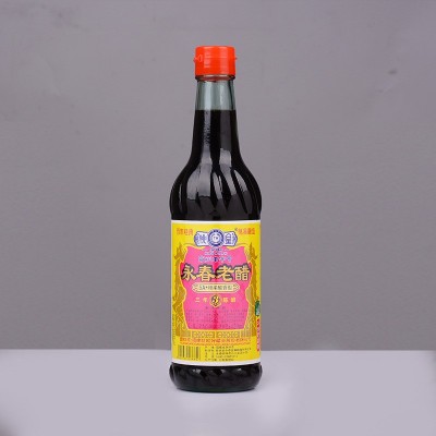 420ML*12瓶分销桃星牌永春老醋 古法手工酿醋 酒店餐厅整箱批发