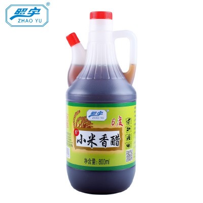 烟台生产厂家供应6度小米香醋800ml食用酿造家用调味凉拌米醋图2