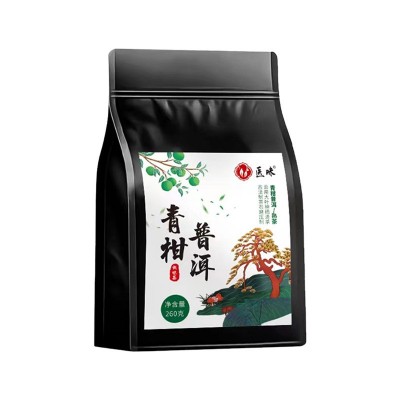 青柑普洱茶新会陈皮橘皮柑普茶源头工厂批发大红柑茶叶支持代发图5