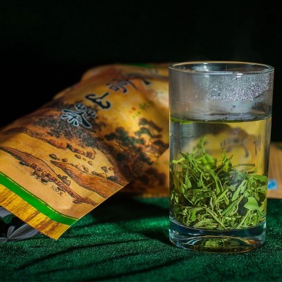 2023新茶上市 浙江金华武义汤记高山绿茶雾绿二级茶叶100克春茶促图2